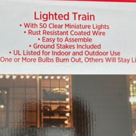 NIB Light Up 42” Choo choo Colorful Train With Presents Yard Decor - Picture 4 of 5